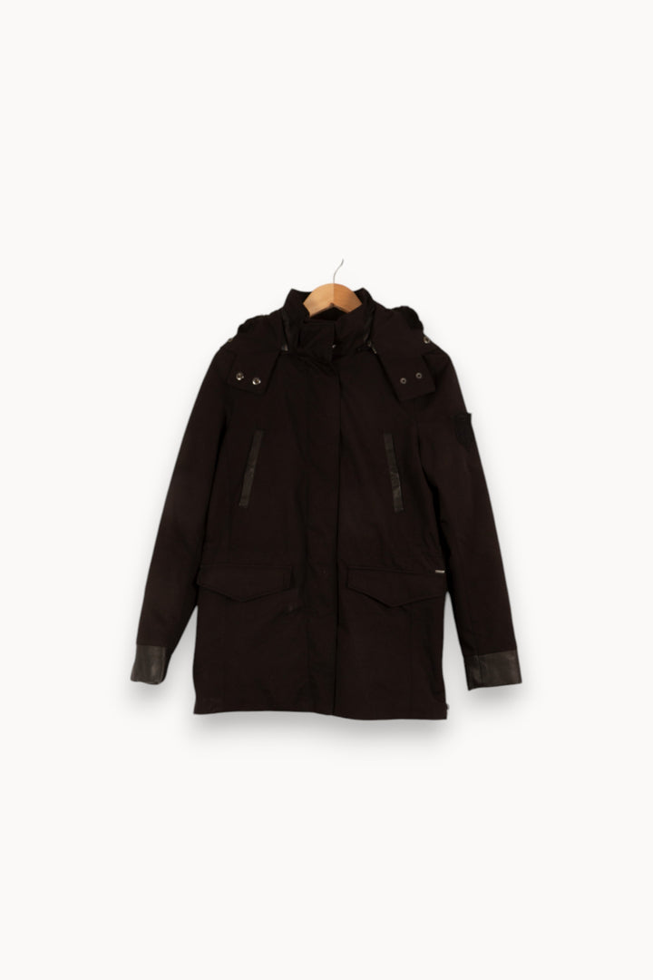 Manteau noir - Taille S/36 de la marque IKKS | PARAD40298 - Vendu par Paradigme - Image 1