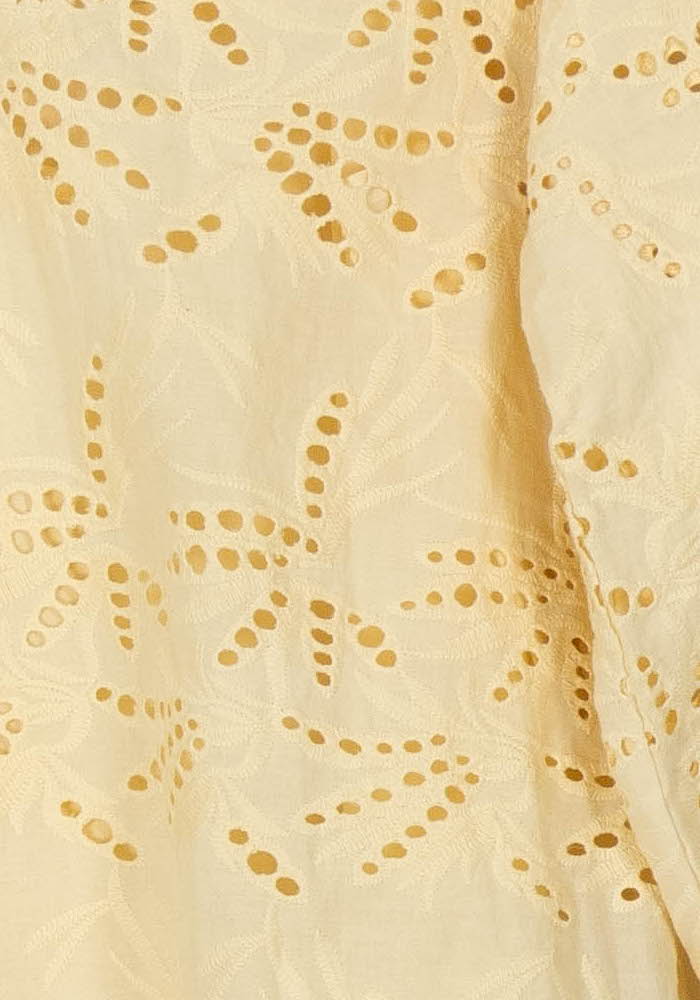 Blouse en broderie beige - Taille M/38 de la marque Maison 123 | PARAD40339 - Vendu par Paradigme - Image 3