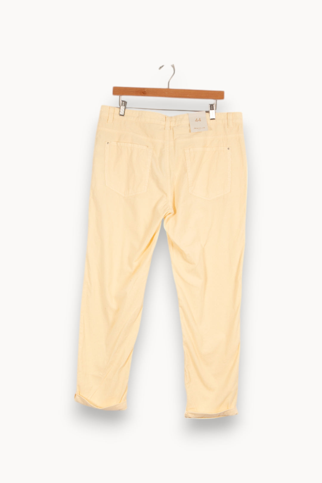 Pantalon Jaune - Taille XXL/44 de la marque Maison 123 | PARAD40347 - Vendu par Paradigme - Image 3