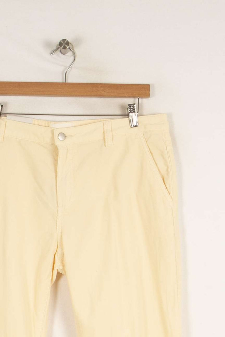 Pantalon Jaune - Taille XXL/44 de la marque Maison 123 | PARAD40347 - Vendu par Paradigme - Image 2