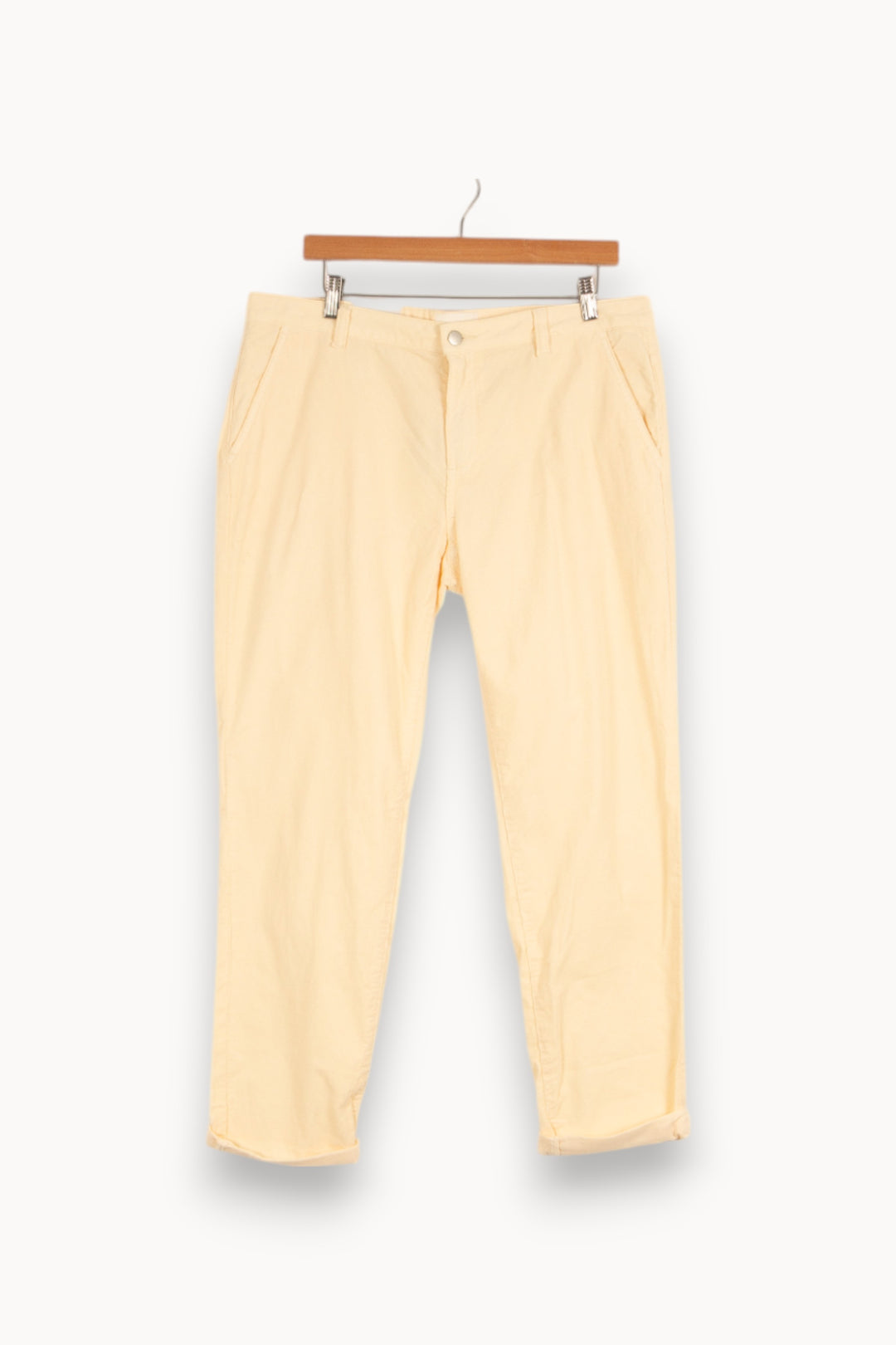 Pantalon Jaune - Taille XXL/44 de la marque Maison 123 | PARAD40347 - Vendu par Paradigme - Image 1
