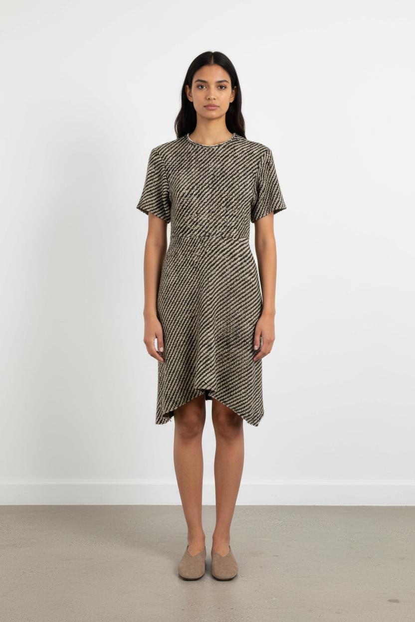 Robe Gris et Noir - Taille XS/34