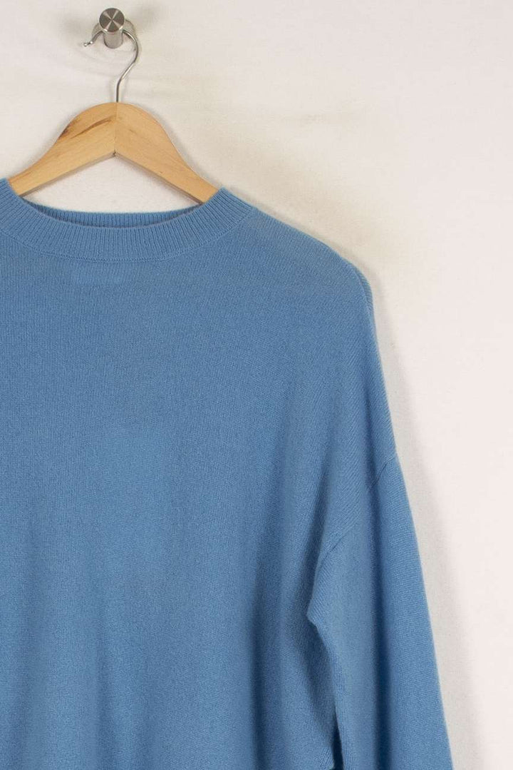 Pull en cachemire bleu - Taille S/36 de la marque Absolut Cashmere | PARAD40380 - Vendu par Paradigme - Image 2