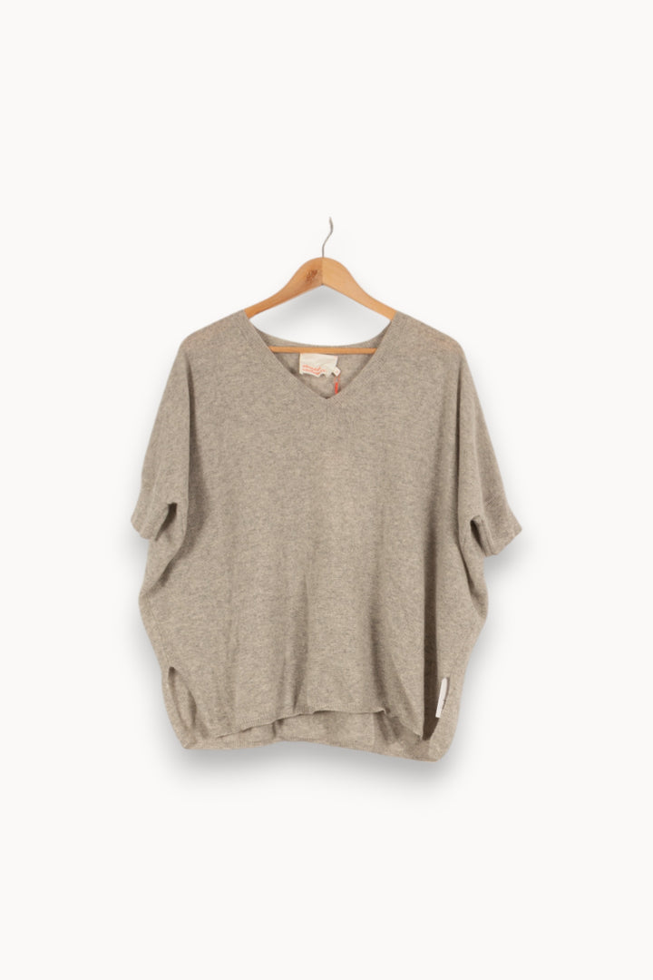 Pull en cachemire gris - Taille S/36 de la marque Absolut Cashmere | PARAD40384 - Vendu par Paradigme - Image 1