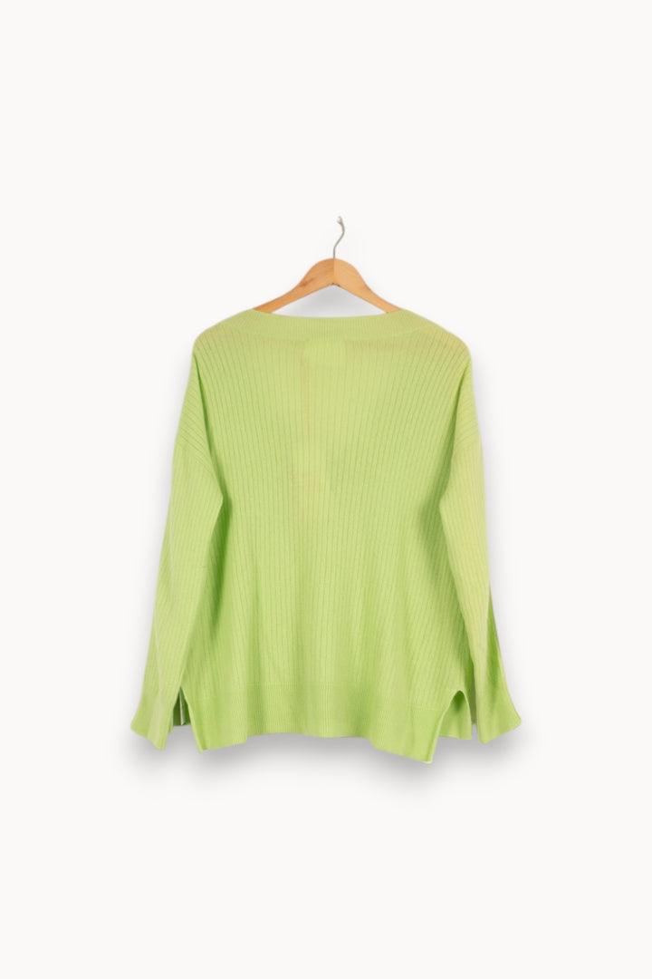 Pull en cachemire vert - Taille S/36 de la marque Absolut Cashmere | PARAD40386 - Vendu par Paradigme - Image 3