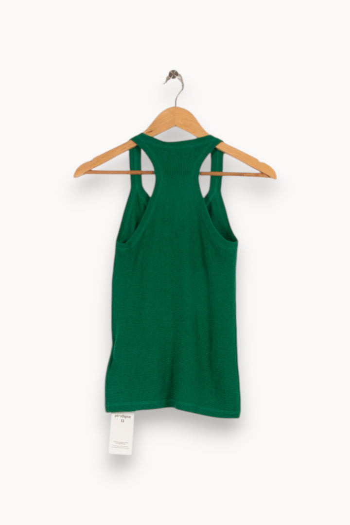 Débardeur en cachemire vert - Taille S/36 de la marque Absolut Cashmere | PARAD40394 - Vendu par Paradigme - Image 3