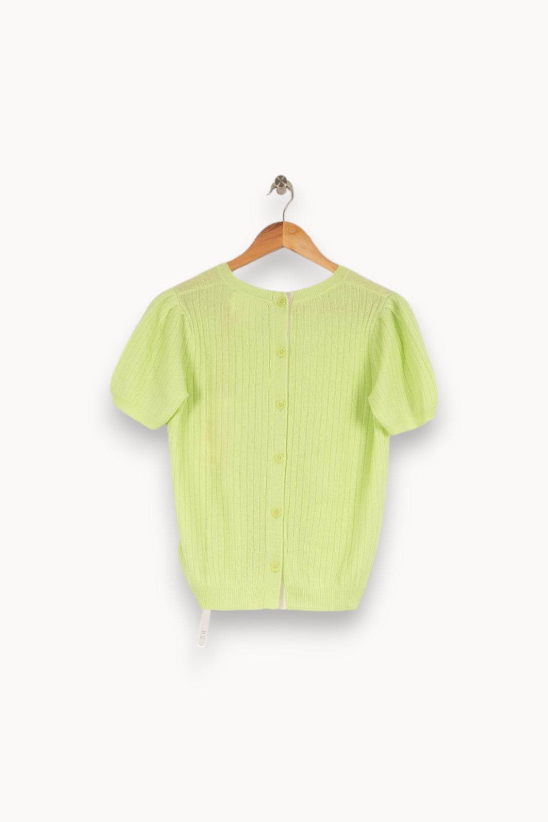 Cardigan en cachemire vert - Taille S/36 de la marque Absolut Cashmere | PARAD40398 - Vendu par Paradigme - Image 3
