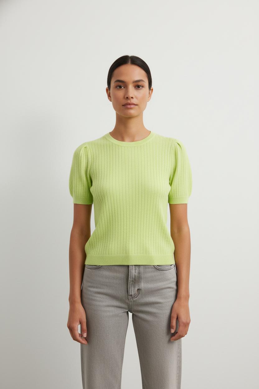 Cardigan en cachemire vert - Taille S/36