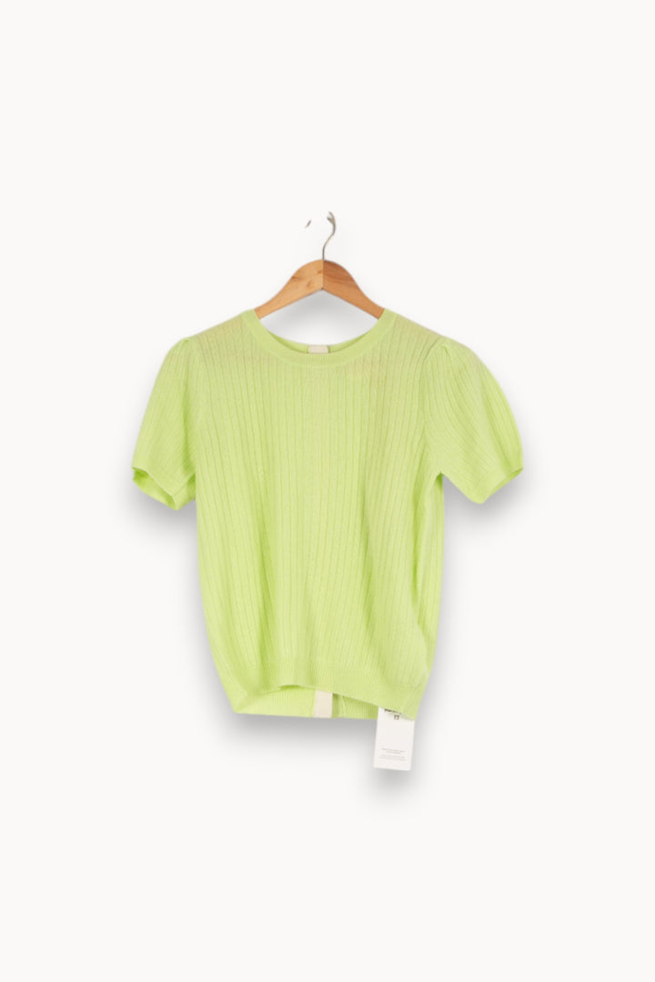 Cardigan en cachemire vert - Taille S/36 de la marque Absolut Cashmere | PARAD40398 - Vendu par Paradigme - Image 1