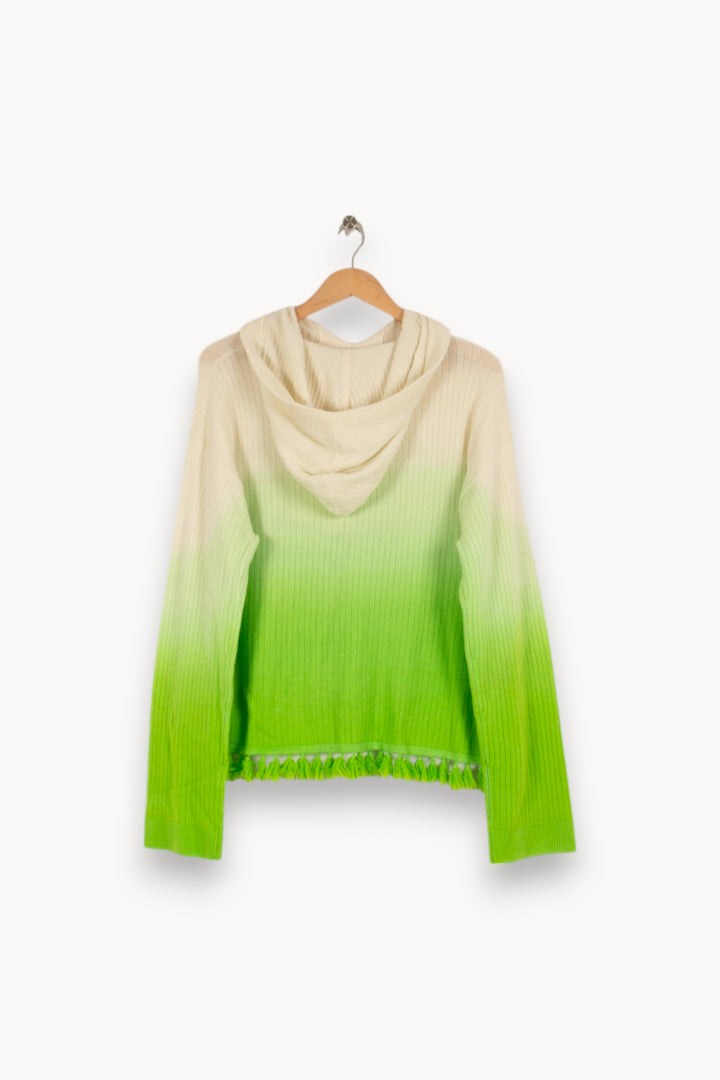 Gilet en cachemire vert - Taille S/36 de la marque Absolut Cashmere | PARAD40401 - Vendu par Paradigme - Image 3