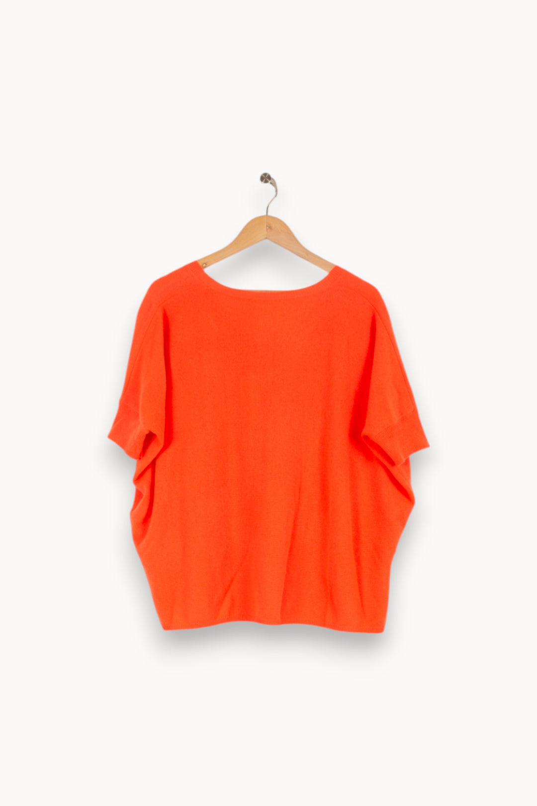 Pull en cachemire orange - Taille S/36 de la marque Absolut Cashmere | PARAD40404 - Vendu par Paradigme - Image 3