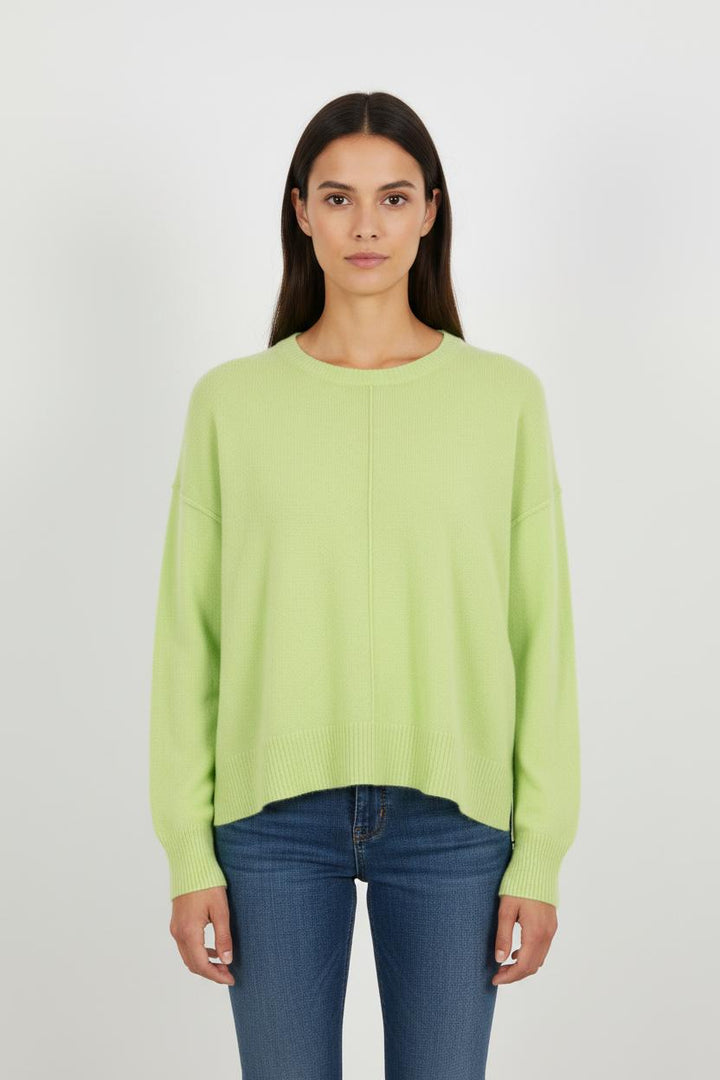 Pull en cachemire vert - Taille S/36