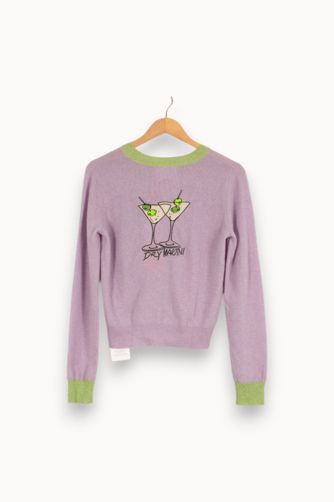 Pull en cachemire violet - Taille S/36 de la marque Absolut Cashmere | PARAD40409 - Vendu par Paradigme - Image 3