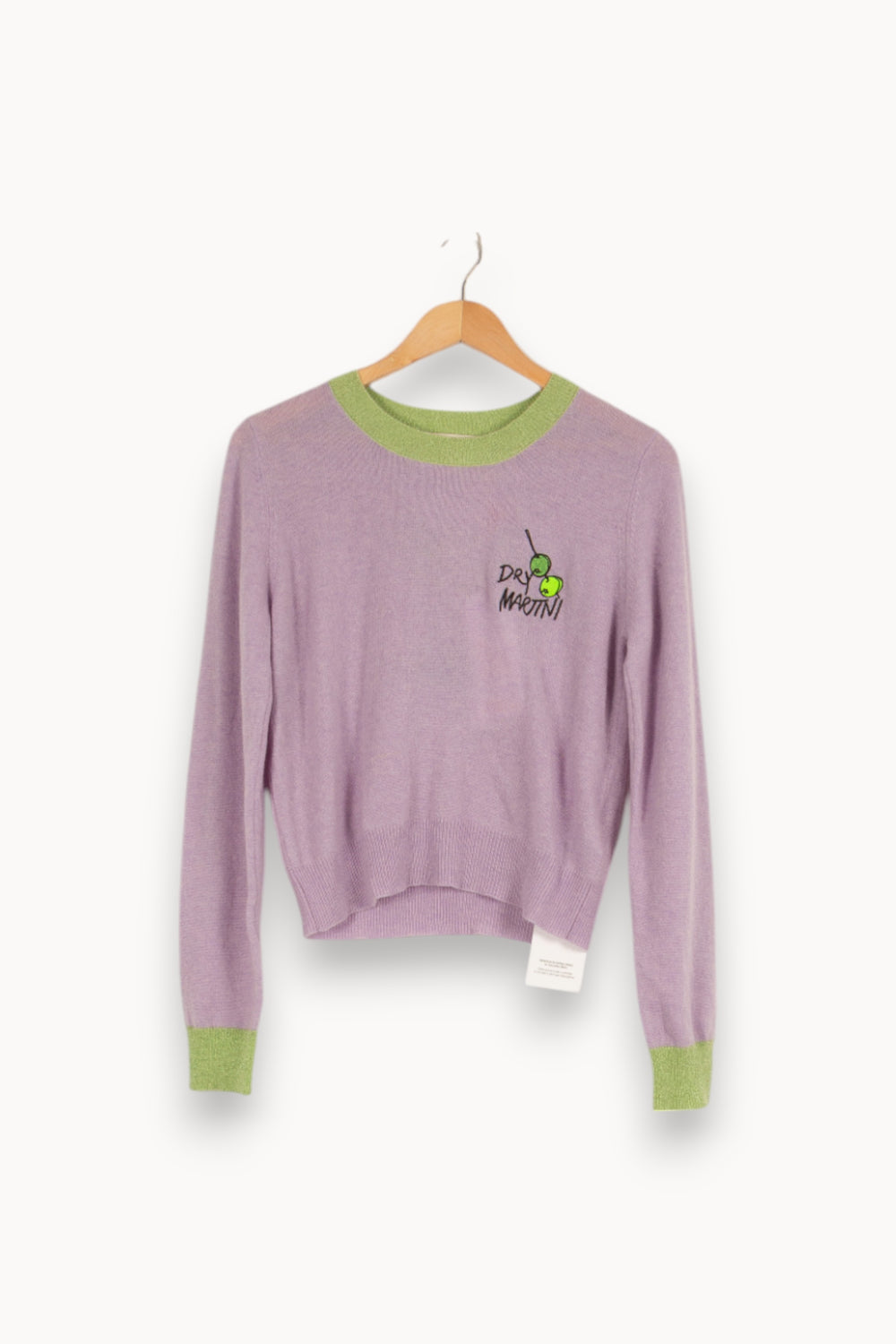 Pull en cachemire violet - Taille S/36 de la marque Absolut Cashmere | PARAD40409 - Vendu par Paradigme - Image 1