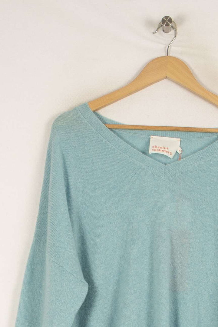 Pull Bleu - Taille S/36 de la marque Absolut Cashmere | PARAD40410 - Vendu par Paradigme - Image 3
