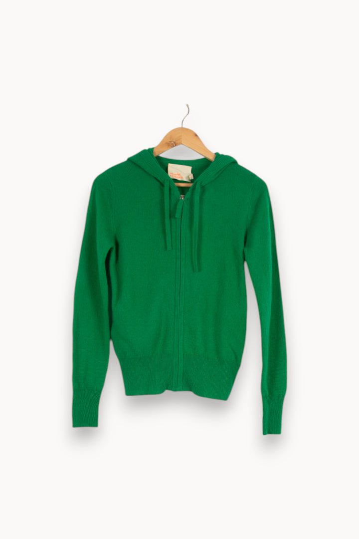 Gilet en cachemire vert - Taille S/36 de la marque Absolut Cashmere | PARAD40411 - Vendu par Paradigme - Image 1