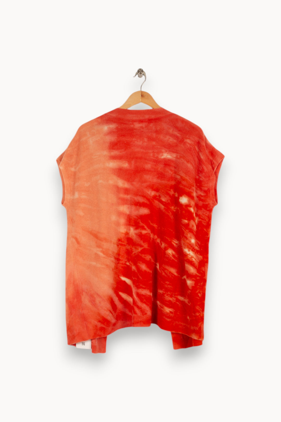 Gilet en cachemire orange - Taille S/36 de la marque Absolut Cashmere | PARAD40415 - Vendu par Paradigme - Image 3