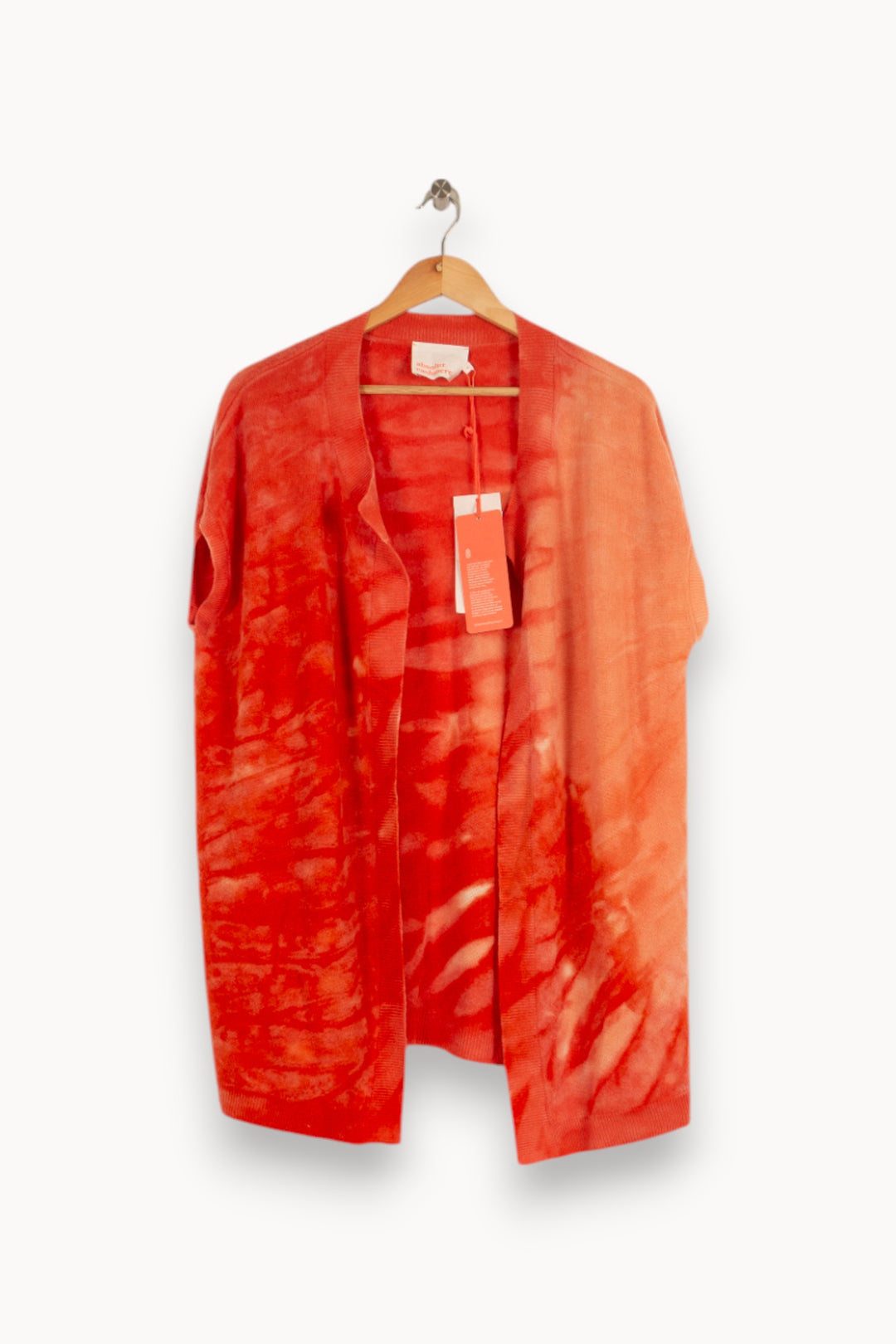 Gilet en cachemire orange - Taille S/36 de la marque Absolut Cashmere | PARAD40415 - Vendu par Paradigme - Image 1
