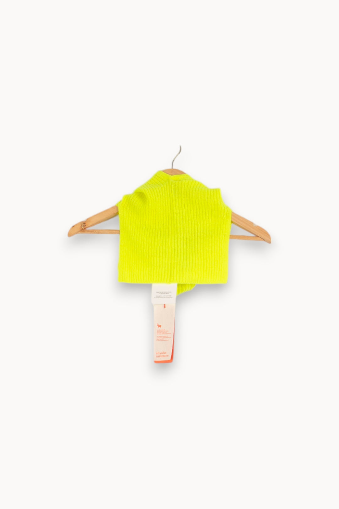 Cagoule en Cachemire Verte - Taille Unique de la marque Absolut Cashmere | PARAD40420 - Vendu par Paradigme - Image 3