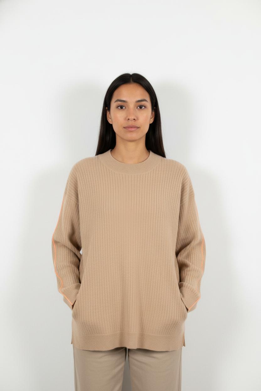 Cardigan en cachemire beige - Taille S/36