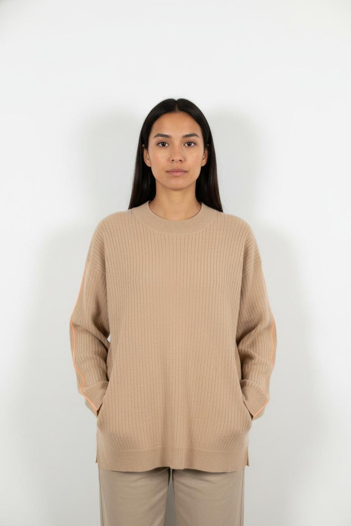 Cardigan en cachemire beige - Taille S/36