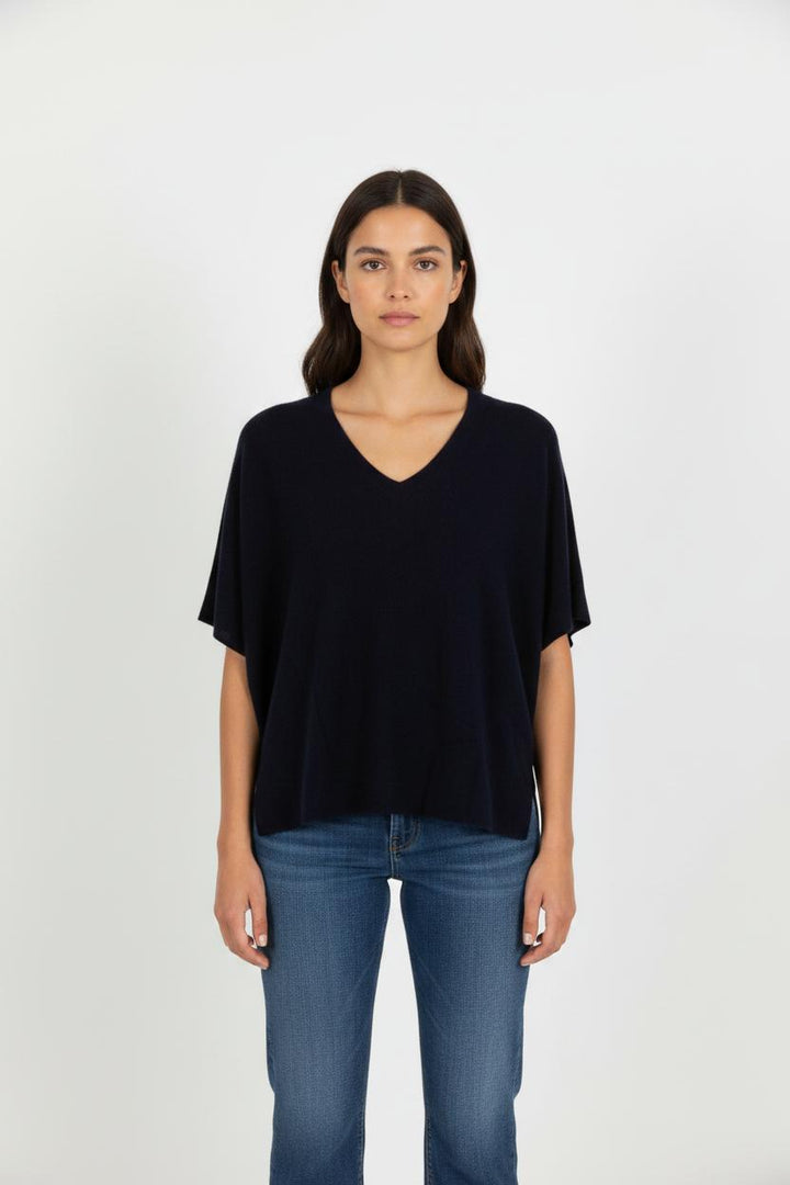 Cardigan en cachemire bleu - Taille S/36