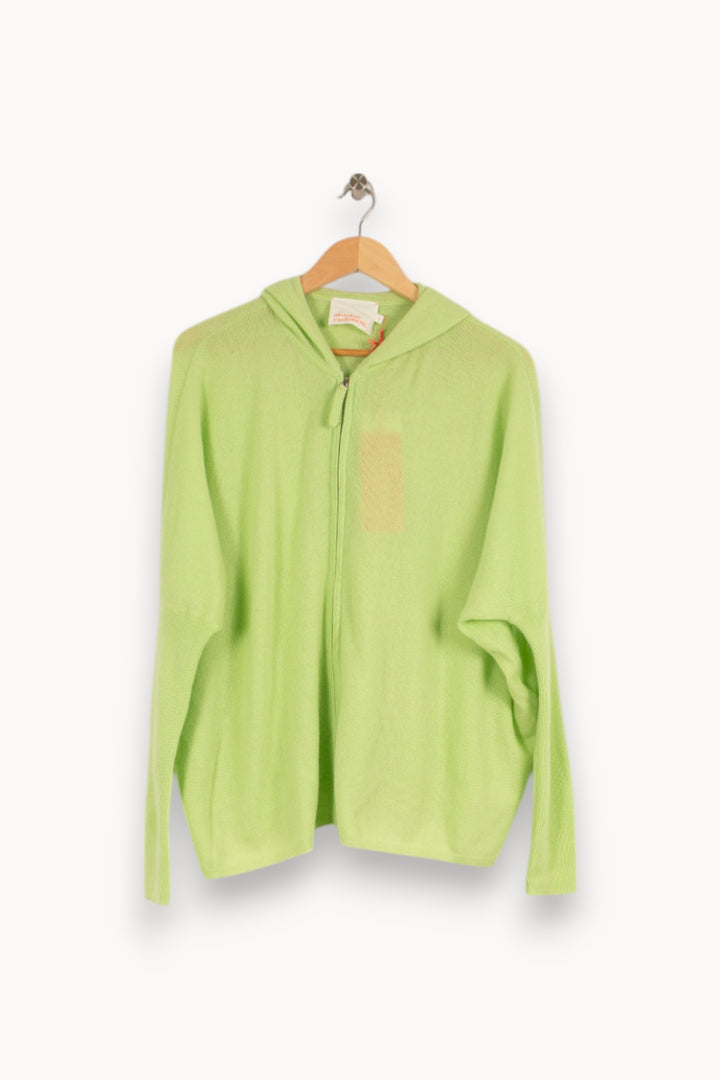 Gilet en cachemire vert - Taille S/36 de la marque Absolut Cashmere | PARAD40427 - Vendu par Paradigme - Image 1
