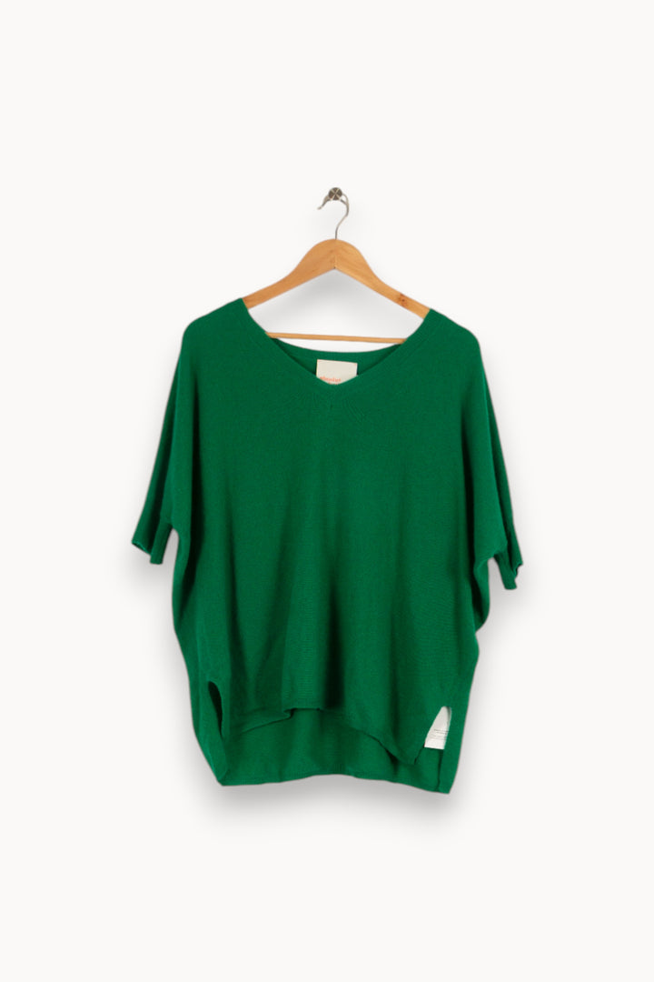 Pull en cachemire vert - Taille S/36 de la marque Absolut Cashmere | PARAD40428 - Vendu par Paradigme - Image 1