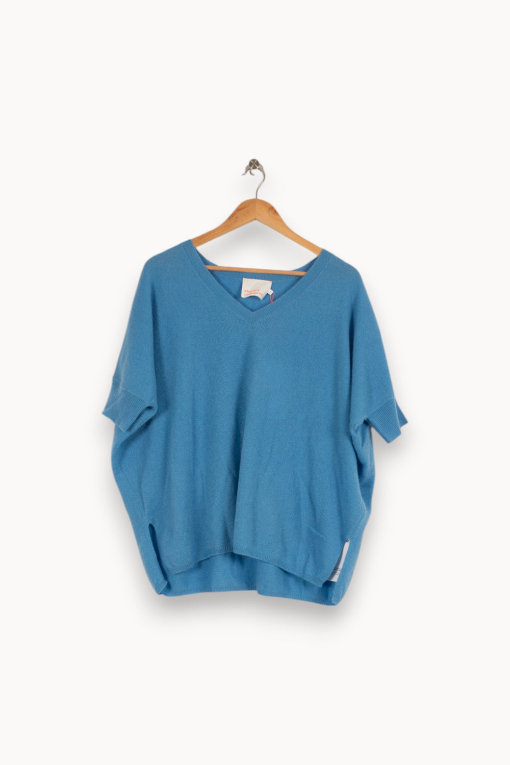 Pull en cachemire bleu - Taille S/36 de la marque Absolut Cashmere | PARAD40430 - Vendu par Paradigme - Image 1
