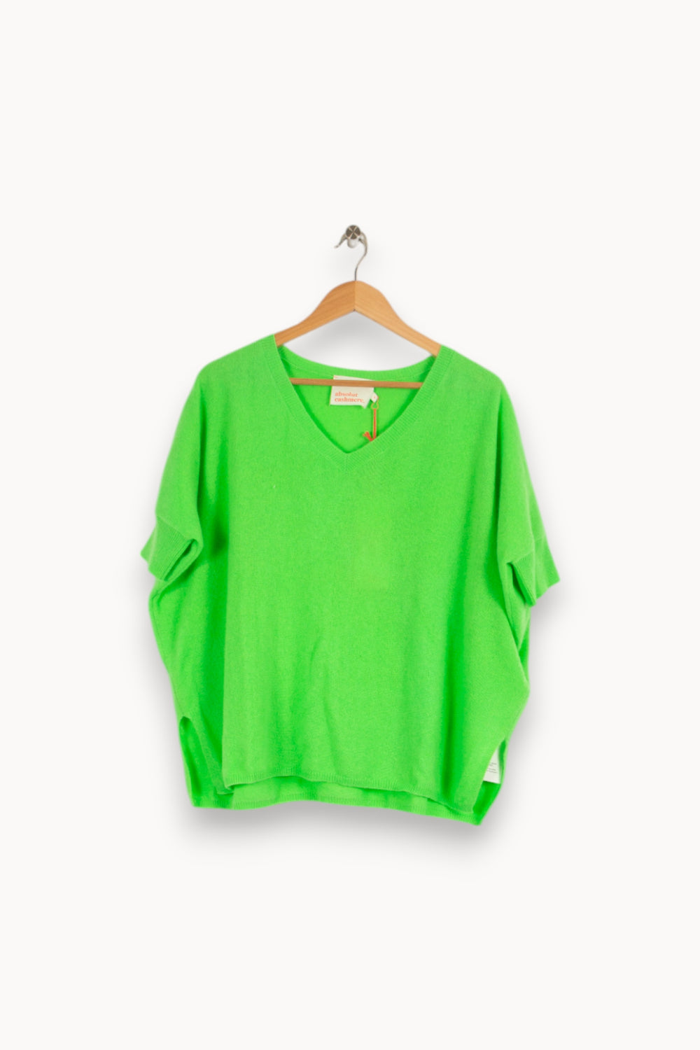 Pull en cachemire vert - Taille S/36 de la marque Absolut Cashmere | PARAD40432 - Vendu par Paradigme - Image 1