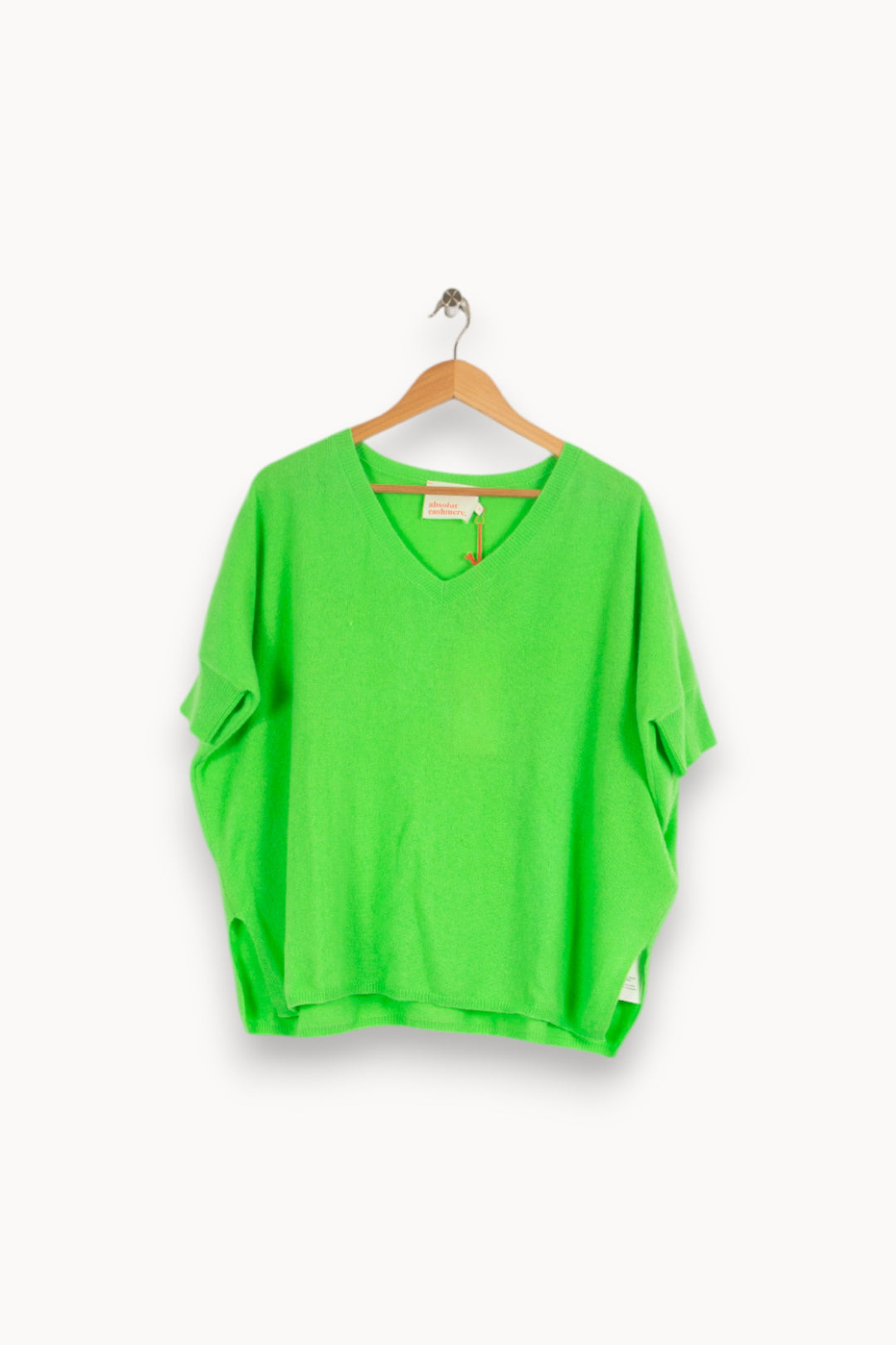Pull en cachemire vert - Taille S/36 de la marque Absolut Cashmere | PARAD40432 - Vendu par Paradigme - Image 1