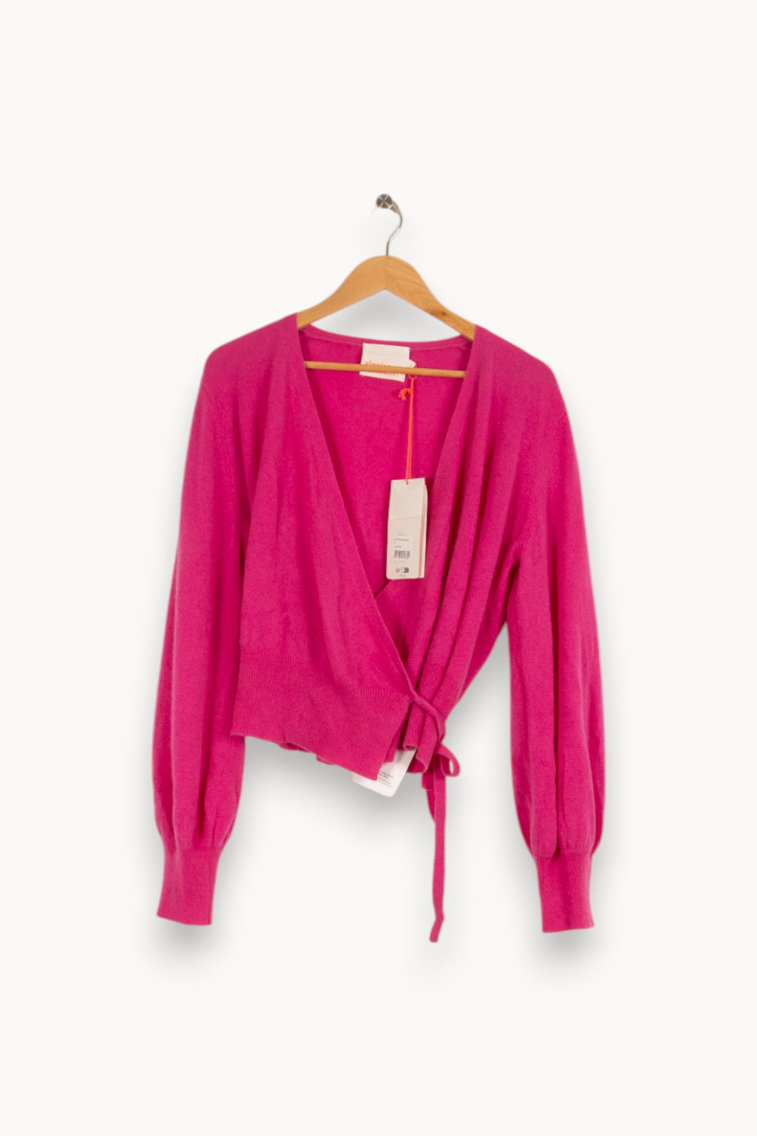 Gilet en cachemire rose - Taille S/36 de la marque Absolut Cashmere | PARAD40434 - Vendu par Paradigme - Image 1