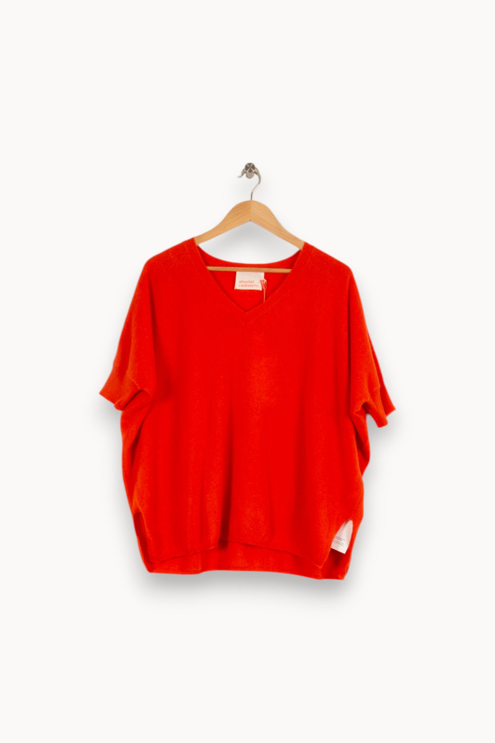 Pull en cachemire orange - Taille S/36 de la marque Absolut Cashmere | PARAD40436 - Vendu par Paradigme - Image 1