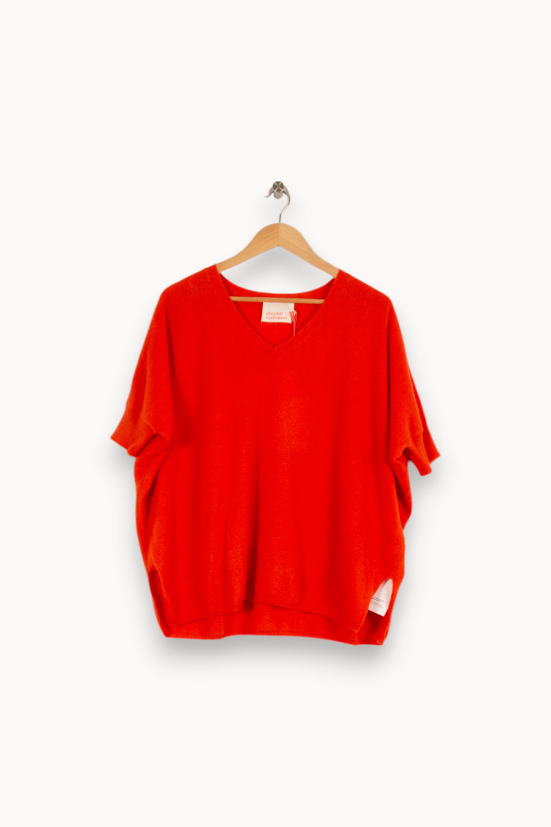 Pull en cachemire orange - Taille S/36 de la marque Absolut Cashmere | PARAD40436 - Vendu par Paradigme - Image 1