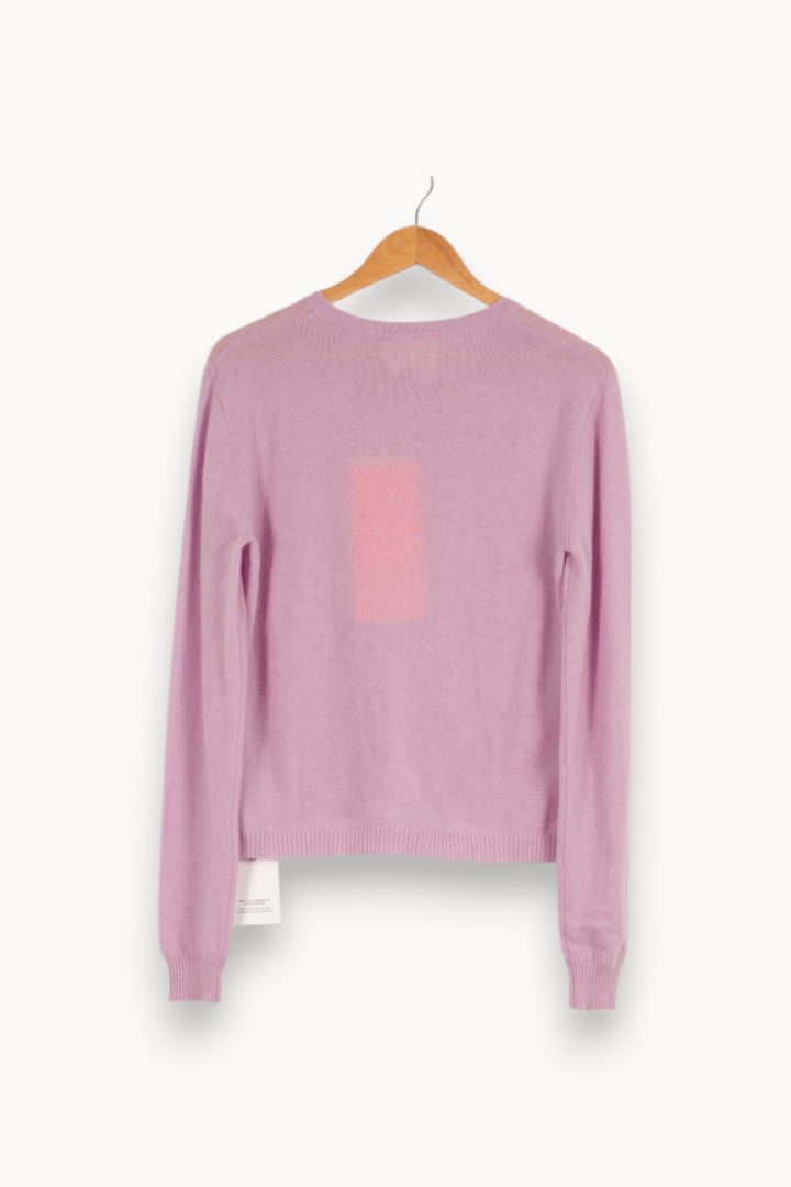 Cardigan Violet - Taille S/36 de la marque Absolut Cashmere | PARAD40439 - Vendu par Paradigme - Image 3