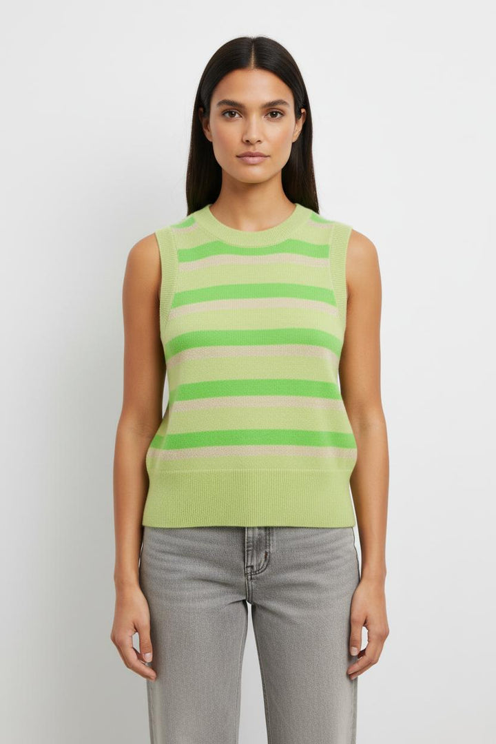 Gilet en cachemire vert - Taille S/36