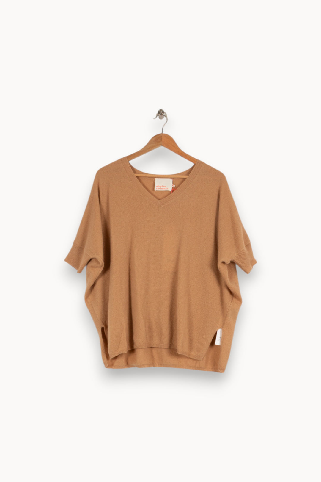 Pull en cachemire beige - Taille S/36 de la marque Absolut Cashmere | PARAD40447 - Vendu par Paradigme - Image 1