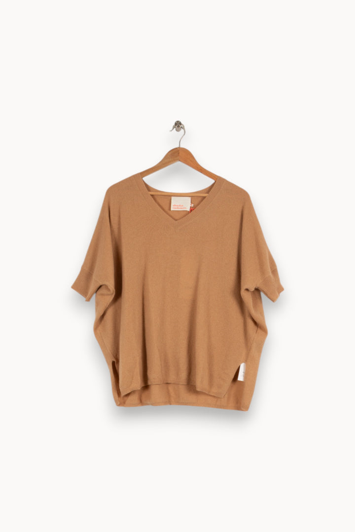 Pull en cachemire beige - Taille S/36 de la marque Absolut Cashmere | PARAD40447 - Vendu par Paradigme - Image 1