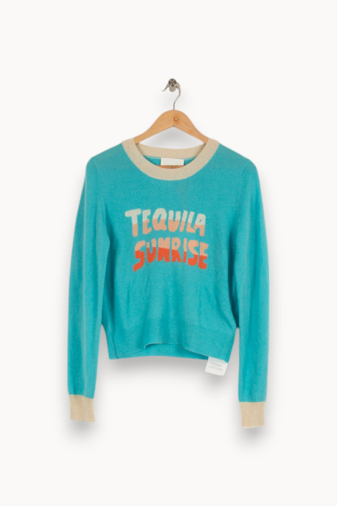 Pull en cachemire bleu - Taille S/36 de la marque Absolut Cashmere | PARAD40451 - Vendu par Paradigme - Image 1