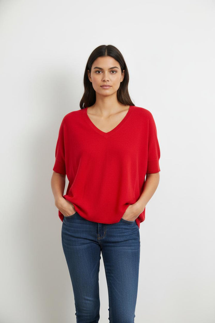 Pull Rouge - Taille S/36