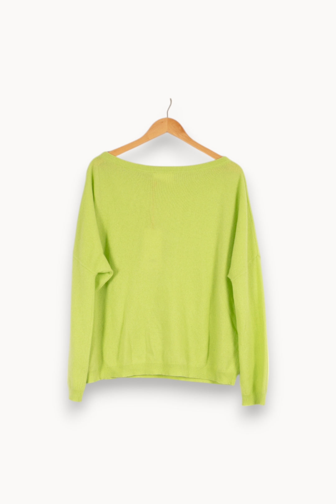 Pull en cachemire vert - Taille S/36 de la marque Absolut Cashmere | PARAD40465 - Vendu par Paradigme - Image 3
