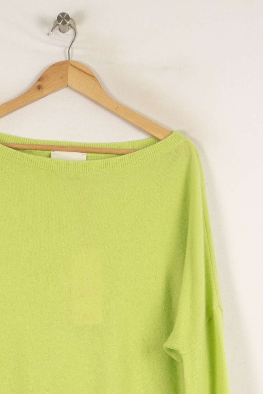 Pull en cachemire vert - Taille S/36 de la marque Absolut Cashmere | PARAD40465 - Vendu par Paradigme - Image 2
