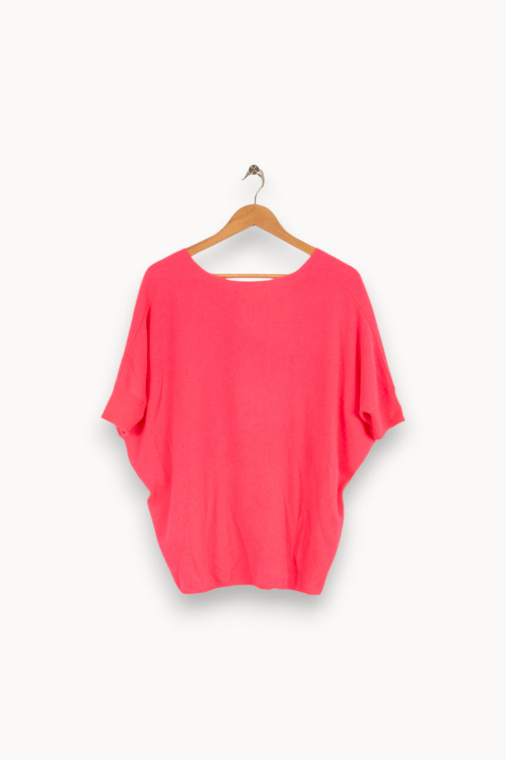 Pull en cachemire rose - Taille S/36 de la marque Absolut Cashmere | PARAD40466 - Vendu par Paradigme - Image 3