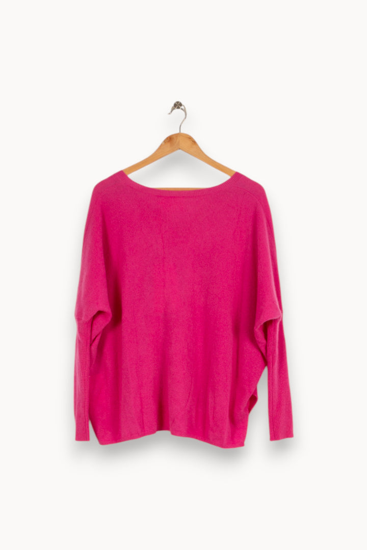 Pull en cachemire rose - Taille S/36 de la marque Absolut Cashmere | PARAD40470 - Vendu par Paradigme - Image 3
