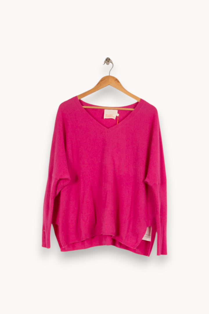 Pull en cachemire rose - Taille S/36 de la marque Absolut Cashmere | PARAD40470 - Vendu par Paradigme - Image 1