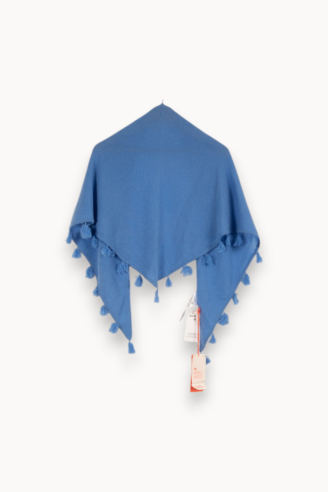 Poncho en cachemire bleu - Taille S/36 de la marque Absolut Cashmere | PARAD40476 - Vendu par Paradigme - Image 3
