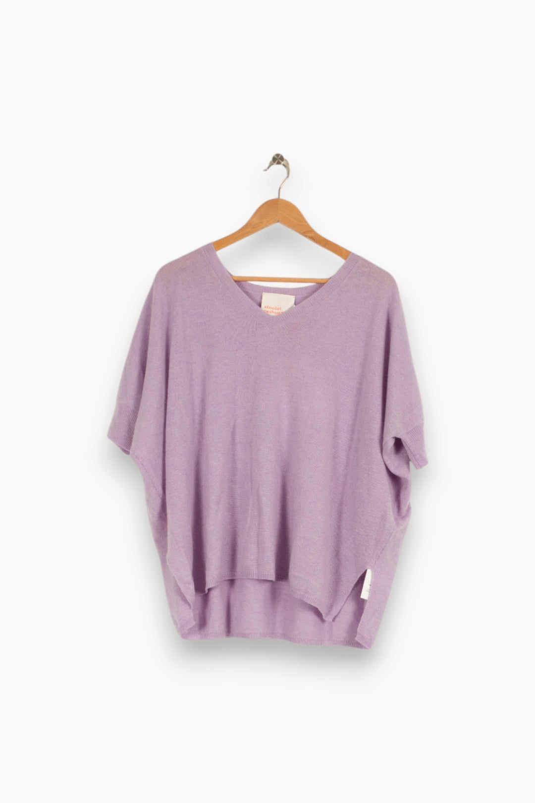 Pull en cachemire violet - Taille S/36 de la marque Absolut Cashmere | PARAD40480 - Vendu par Paradigme - Image 1