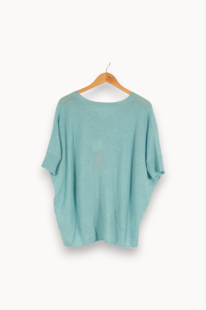 Pull Bleu - Taille S/36 de la marque Absolut Cashmere | PARAD40485 - Vendu par Paradigme - Image 3