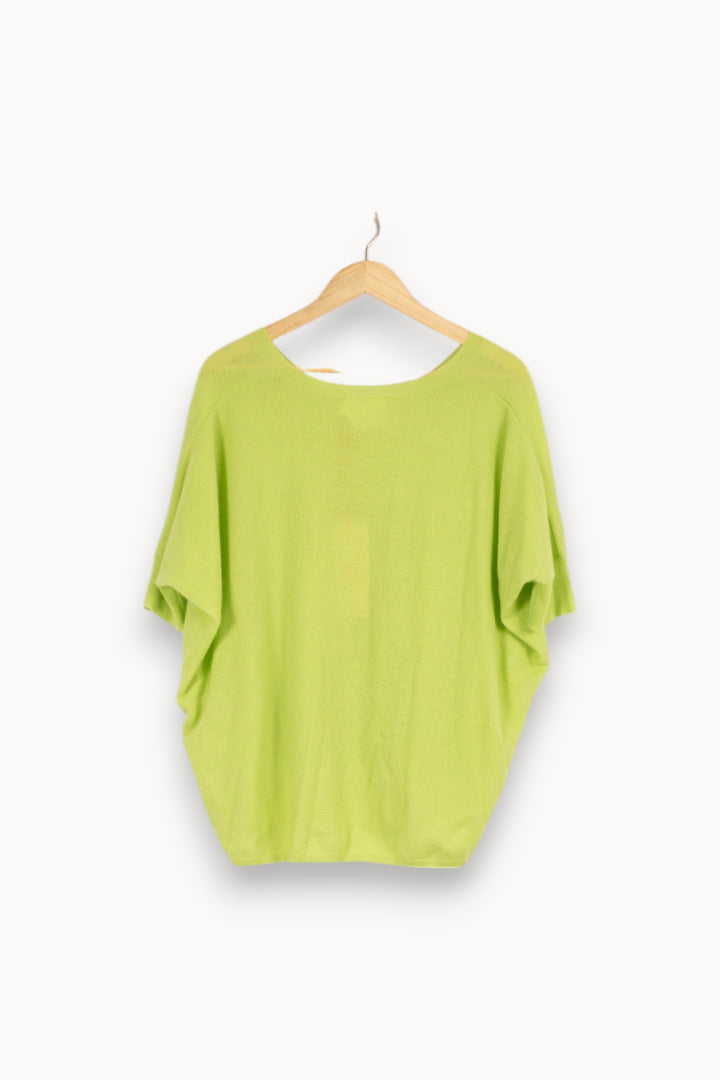 Pull en cachemire vert - Taille S/36 de la marque Absolut Cashmere | PARAD40489 - Vendu par Paradigme - Image 3