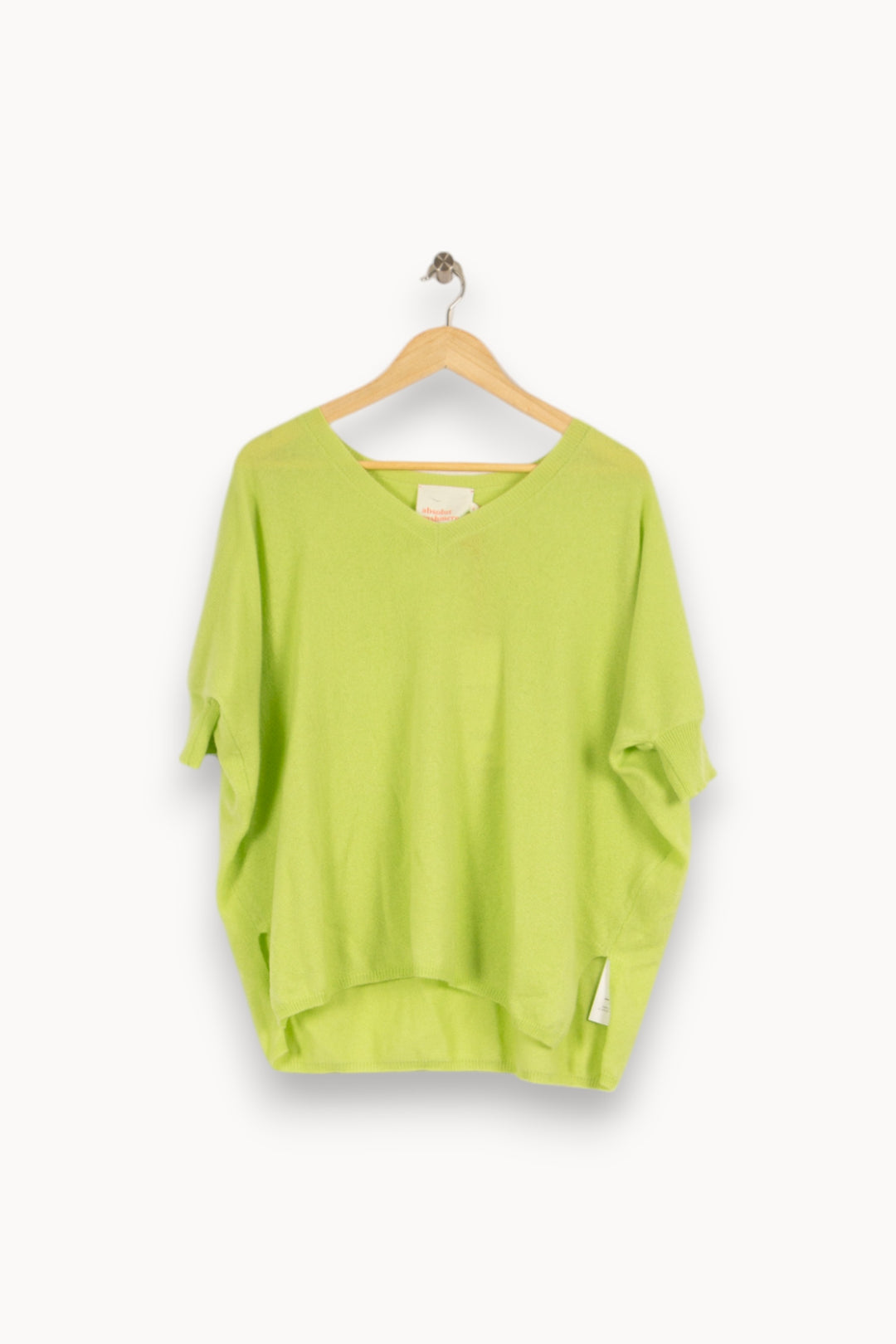 Pull en cachemire vert - Taille S/36 de la marque Absolut Cashmere | PARAD40489 - Vendu par Paradigme - Image 1